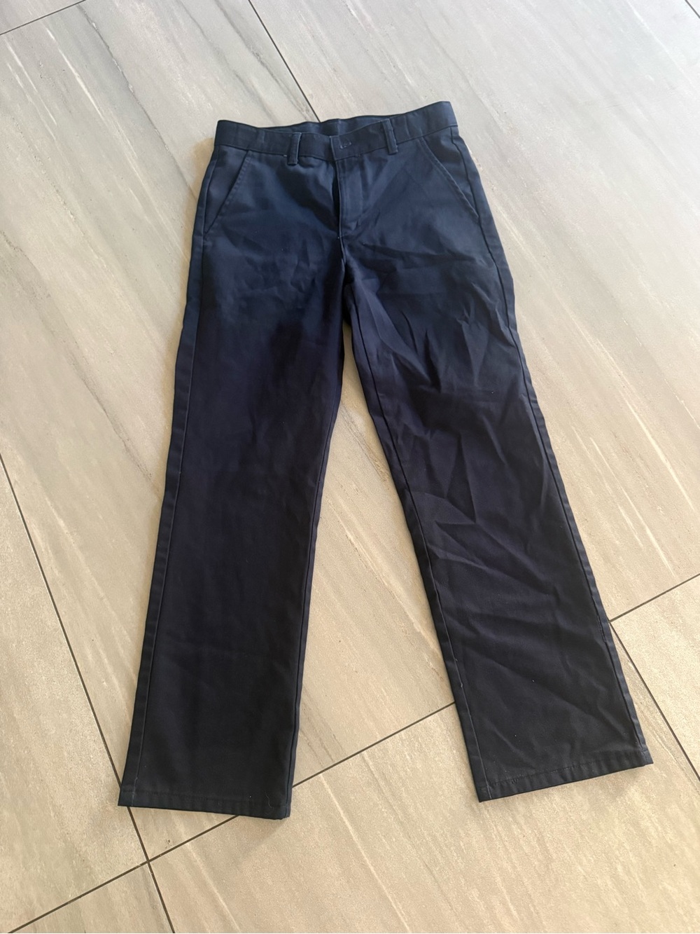 Izod Kid’s Navy Straight-Leg Pants